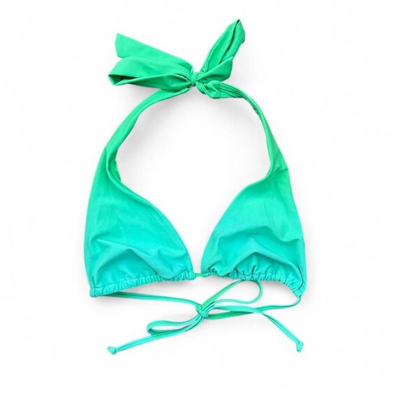 ♡︎ ombre neon green string bikini top ♡︎ - Picture 1 of 5
